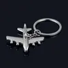 Schlüsselringe Neuankömmling Neuheit Souvenir Metall Flugzeug Schlüsselkette Kreative Geschenke Schlüsselring Schmuck aus Edelstahl -Autos Schlüsselketten
