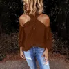 البلوزات النسائية السيدات bodycon قميص بلوزة عارضات Blusas Femininas Elegante مثير القمصان الصيفية قبالة الكتف قمم النساء