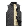 Gilet da uomo Uomo lana d'agnello addensare gilet senza maniche giacche uomo inverno impermeabile caldo cappotti casual primavera colletto alla coreana gilet antivento giacca 230214