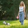 Retractable Dog Chain Traction Rope Pet Supplies Automatic Retractable Large Dog Leash Dog Chain Dog Rope