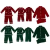 Pajamas Sleepwear Kids Christmas Pajamas مطابقة الأولاد الفتيات PJS