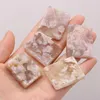 Charms Natural Semi-Doel STONES HANGER RECHTANGELRANGEL KERRESOM AGATE DIY Voor sieraden Maken Kettingen Accessoires Geschenk