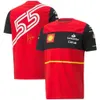 Heren T-shirt 2023 Nieuwe mode F1 Formule One Racing Team 3D-printen Populaire straat Ademvol suite Suit Sport Round Round Round Round Round Round