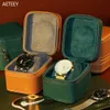 Watch Boxes Cases Classic Formal High end PU Leather Box Display Stand Storage Gift Collection I Case CN Origin 230214
