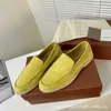 Италия дизайнер Loropiana обувь весна и осенью новая Loropia Lofo Shoes Shoes Shoes Lp Slip-On Lazy Flat Btene Casual пар