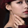 Stud Fine Ruby Pendant Fairy Earrings Fashion Jewelry Christmas Halloween Trending Products Beautif Drop Delivery DHRDQ