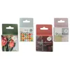 Gift Wrap ABHG 160Pcs Ins Style Dots Flowers Mini Box Stickers Planner Scrapbooking Japanese Decorative Stationery