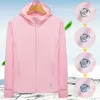 Outdoor T-Shirts Jacket Summer Thin Knitted LongSleeved Ice Silk Sunscreen Jacket QuickDrying Sun Protection Clothing Shirts J230214