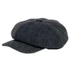 Beret Men Beret Hat Regulowany ochrona przeciwsłoneczna styl retro oddychający dekoracyjny dekoracje czapki poliestrowej do biwakowania