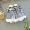 LZH Abbigliamento estivo per bambini per bambini Pantaloncini a maniche corte Set di pezzi Abiti per bambini alla moda Set da bambina