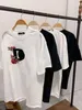 Koszulki T-sens T-shirty Kobiety haftowe projektant bawełny Tops Man S zwykła koszula luksusowy odzież street szorty