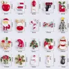 False Nails 3D Christmas Nail Art Stickers Decoration Decals Snowflake Bell Glitter Supplies