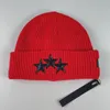 Boinas homens mulheres malha estrelas Caps elástica unissex Winter Warm Beanie Casual Short Thread Hip Hop Chapéus 230214