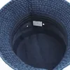 Geniş Memlu Şapkalar Yıkanmış Pamuk Siyah Kova Şapkası Men Panama Yaz Denim Boonie Hat UV Güneş Koruma Yürüyüş Balıkçılık Şapkası Bob Chapeau R230214