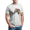 T-shirt da uomo T-shirt Halloween Elephant Print Coppie T-shirt streetwear abbinate 76313