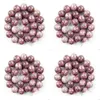 Pierre 8Mm Perles Naturelles Lépidolite Ronde En Vrac Pour La Fabrication De Bijoux 4/6/8 / 10Mm 15.5Inches Diy Bracelet Drop Delivery Dhgarden Dhkxq