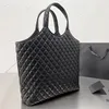 Desiner Gaby Black Handbag Shopping Tote Bag241L