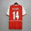 2002 2005 HENRYBERGKAMP メンズ レトロ サッカー ユニフォーム 94 97 V. PERSIE VIEIRA MERSON ADAMS ホーム アウェイ 3rd フットボール シャツ ショート 半袖 ユニフォーム arsennnn