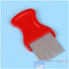 Dog Grooming Pets Dogs Comb For Nits Lice Pocket Pet Get Rid Of Flea Pin Cat Hair Shedding Supplies Tool C740 Drop Delivery Home Gard Dhcls