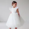 Abiti da ragazza Flower Girl Vestito spagnolo Bambini Damigella d'onore Matrimonio per bambini Abiti di tulle Ragazze Boutique Abiti Abiti di compleanno 230214