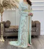 Robes de soirée 129VAN Dubaï Marocain Caftan Soirée Dentelle Arabie Saoudite Robe De Bal Musulman Abayas 2023 Manches Longues Robes De Fiesta 230214