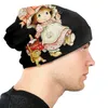 Boina de cartoon de morango Anime Manga Sarah Kay Bonnet Homme Hip Hop Knit Skullies Beans