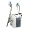 2022 Professionell Cryolipolysis Fat Freeze Body Slimming Machine med 2 Cryo Handtag Cavitation RF Lipo Laser Salon Use