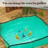 Garden Supplies PE Plant Repotting Mat Foldable Waterproof Transplanting Gardening Pad for Indoor Succulent Portable Tray XBJK2302