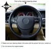 Steering Wheel Covers Car Cover For F10 F07 GT 2009-2023 F11 Touring 2010 Genuine Suede Leather Stitching Customized HolderSteering CoversSt