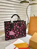 10a L torba krzyżowa Onthego PM TOTE Bag Women 2023 Polka Dots YK Designer Monograms Lady Crossbody Bag 35 cm Torby na ramię