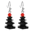 Backs Earrings Christmas Dangle For Women Men Trendy Dainty Multiple Color Tree Year Gift Jewelry Kids
