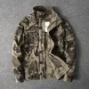 Giacche da uomo Autunno Inverno Camo Abbigliamento sportivo Spessore Khaki Uomo Cappotto mimetico militare Maschile Lavoro all'aperto Cargo 230214