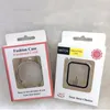 Presentförpackningspappersförpackningsbox för Watch Case för Apple Watch Series 7 6 5 4 3 SE 45mm 41mm 44mm 40mm 42mm/38 Watch Screen Protector Case