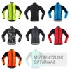 ARSUXEO Winter-Aufwärm-Thermo-Fleece-Fahrradjacke, Fahrrad, MTB, Rennrad, Kleidung, winddicht, wasserdicht, langes Trikot 230213