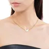 Collane con ciondolo Collana Collo Gioielli Pendenti e acciaio inossidabile per donna Uomo Accessori moda donna abbinati