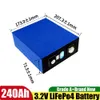 8pcs 3.2V 240AH LIFEPO4 Oplaadbare batterij Lithium Iron Fosfaat Solarcel NIET 250AH DIY 12V 24V 48V EU US TAX FREE