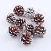 Christmas Decorations Pinecone Ornaments Natural Big Pine Cones Tree Decor For Home Outdoor Decoration GRSA889