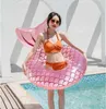 Life Vest Buoy Rooxin Mermaid uppblåsbar simningsring för vuxna barn Simning Laps Pool Swim Ring Floating Ring Swimming Beach Party Toy J230424