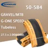 タイヤSchwalbe G-One Speed 27.5x2.0Inch 50-584 650B折りたたみ自転車タイヤレースガードTubless Tle Ultralight Bike Road Cycling Parts 0213