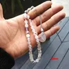 Strand pärlstav strängar naturliga agater sten tasbih 33 66 99beads islamiska lyxiga rosenkrans män muslimska misbaha ädelsten bönpärlor armband