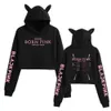 Felpe con cappuccio da uomo Felpe Born Pink Gift Student Felpa con cappuccio Girls Fashion Kpop Top a maniche lunghe 230214