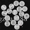 Crystal 8Mm Natural Stone Dl Polish Frosted Clear Quartz Round Loose Beads For Jewelry Making Drop Delivery Dhgarden Dh2Uz