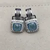 luxury Earrings Earring designers Cystal Dangler 95% fashion Blue Trendy and Women Off Zircon Small Elegant High Inlaid Jewelry Banquet Wedding Birthday Gift