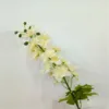 Kwiaty dekoracyjne jeden fałszywy symulacja Delphinium Larkspur Silk fioletowe hiacynt hiacyntu na ślubne elementy centralne