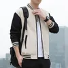 Men's Jackets SUPUSCREAT Spring Autumn Men Baseball Jacket Stand Collar Korean Style Casual Jackets And Coats Male Slim Fit Bomber Jacket 5XL 230214