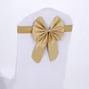 ديكور حفل زفاف SASHES 10 قطع اللون الأحمر الأزرق بالفعل TIE TIE EL BANQUET SASH BAND CONFERT PIRMINTY حفل عيد ميلاد صالح 230213