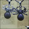 Pendant Necklaces Jewelry Men And Women Pop Spider Necklace Drop Delivery Pendants Dhysd