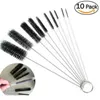 1PC Nylon Straw Brush Cleaner Bottle Brush Tube Pipe Piccola tazza lunga Cucina Bagno Strumento per la pulizia della casa Set da 10 pezzi