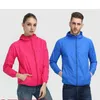 Outdoor T-Shirts Camping Rain Jacket Men Women Waterproof Sun Protection Clothing Fishing Hunting Clothes Quick Dry Skin Windbreaker With Pocket J230214
