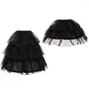 Faldas Aro Bustle Cage Enagua Alforja Con volantes Lolita Ajustable Crinoline Underskirt